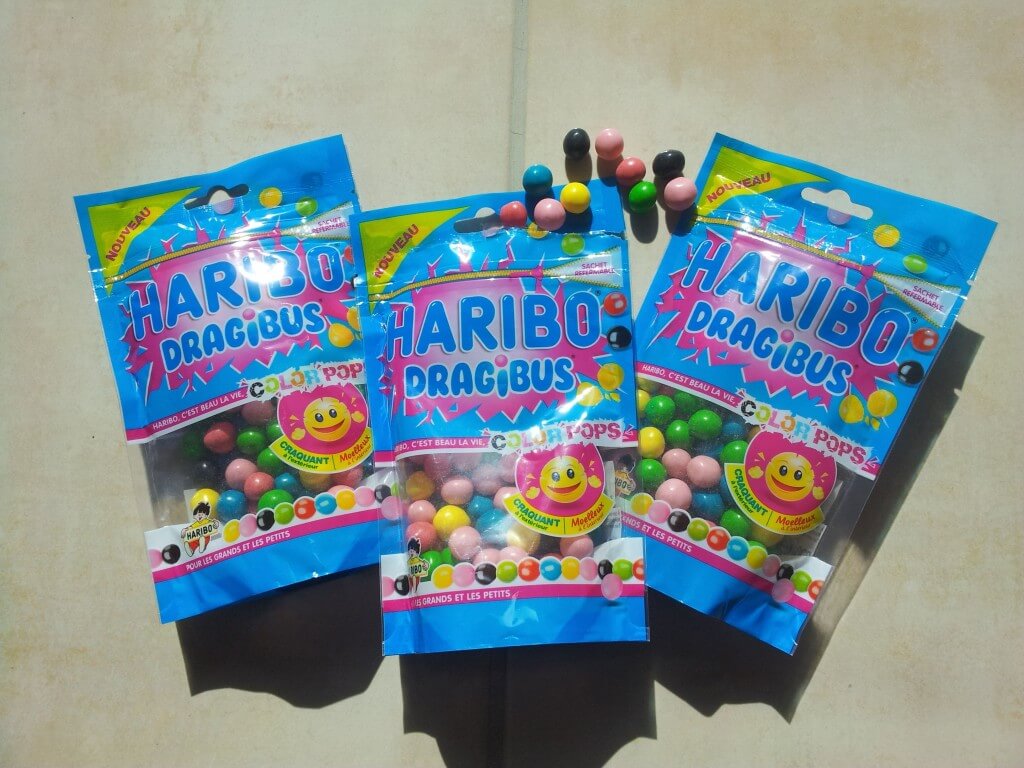 haribo dragibus color pops