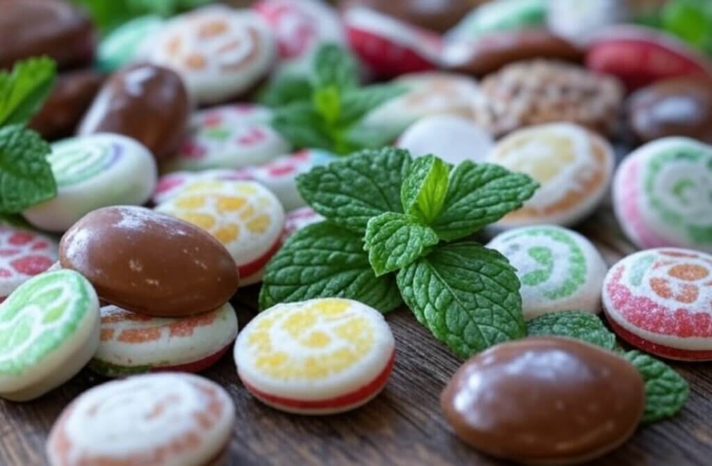 photo bonbons menthe maison : simples et délicieux
