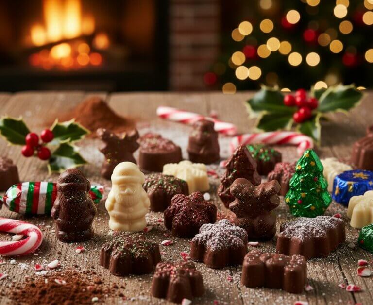 Bonbons de Noël au chocolat : recettes maison faciles et gourmandes